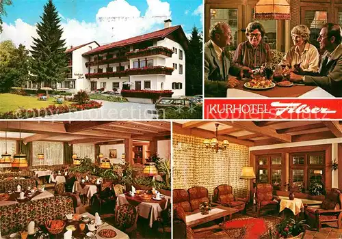 AK / Ansichtskarte Fuessen Allgaeu Kurhotel Filser Kat. Fuessen