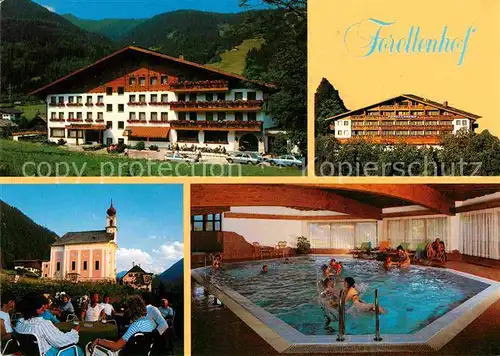 AK / Ansichtskarte Flachau Forellenhof Hotel Restaurant Schwimmbad Kat. Flachau