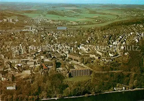 AK / Ansichtskarte Wetter Ruhr Fliegeraufnahme Kat. Wetter (Ruhr)