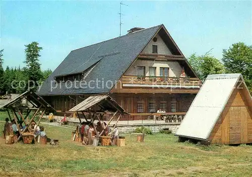 AK / Ansichtskarte Friedrichroda Heuberghaus am Rennsteig Kat. Friedrichroda