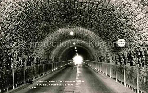 AK / Ansichtskarte Heiligenblut Kaernten Grossglockner Hochalpenstrasse Hochtortunnel Kat. Heiligenblut