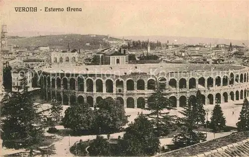 AK / Ansichtskarte Verona Veneto Esterno Arena Kat. Verona