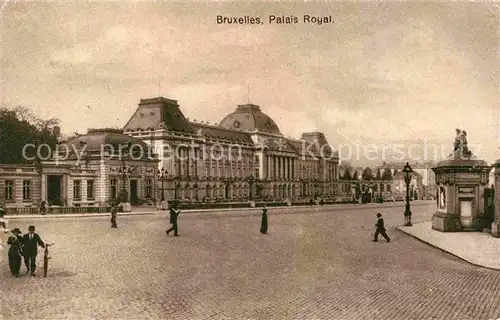 AK / Ansichtskarte Bruxelles Bruessel Palais Royal Koeniglicher Palast Kat. 