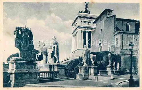 AK / Ansichtskarte Roma Rom Campidoglio Monumento a Vittorio Emanuele II Kat. 