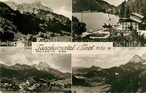 AK / Ansichtskarte Tannheimertal Panoramen Kat. Oesterreich