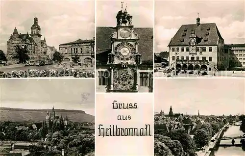 AK / Ansichtskarte Heilbronn Neckar Rathaus Panorama Kat. Heilbronn