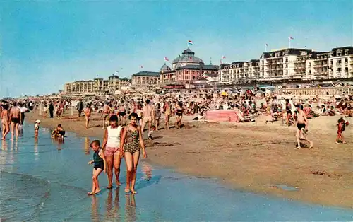 AK / Ansichtskarte Scheveningen Strand met Kurhaus Kat. Scheveningen