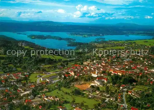 AK / Ansichtskarte Murnau Staffelsee Fliegeraufnahme