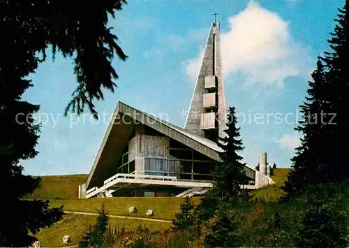 AK / Ansichtskarte Feldberg Schwarzwald Kirche der Verklaerung Christi  Kat. Feldberg (Schwarzwald)