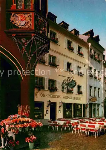 AK / Ansichtskarte Freiburg Breisgau Hotel Oberkirchs Weinstuben  Kat. Freiburg im Breisgau