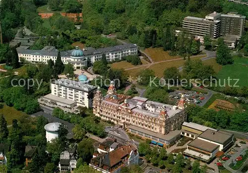 AK / Ansichtskarte Bad Wildungen Fliegeraufnahme Fuerstenhof Badehotel Herz Kreislauf Klinik  Kat. Bad Wildungen