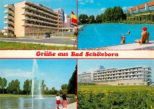 AK / Ansichtskarte Bad Schoenborn Sigmund Weil Klinik  Kat. Bad Schoenborn
