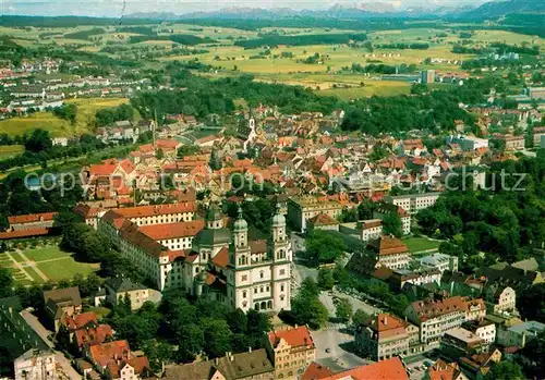 AK / Ansichtskarte Kempten Allgaeu Fliegeraufnahme Kenzen Hochgebirge Fuessener Berge  Kat. Kempten (Allgaeu)