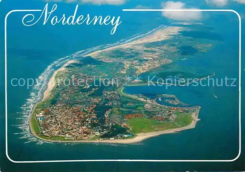 AK / Ansichtskarte Norderney Nordseebad Fliegeraufnahme Kat. Norderney