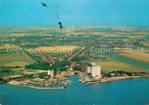 AK / Ansichtskarte Burgstaaken Fliegeraufnahme Kat. Insel Fehmarn