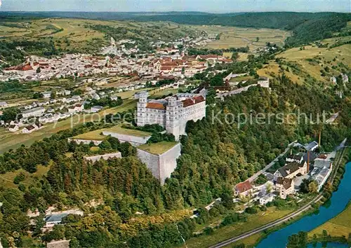 AK / Ansichtskarte Eichstaett Oberbayern Willibaldsburg Fliegeraufnahme Kat. Eichstaett