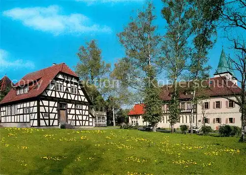 AK / Ansichtskarte Murrhardt Klosterhof Pfarrscheuer Alte Abtei Kat. Murrhardt