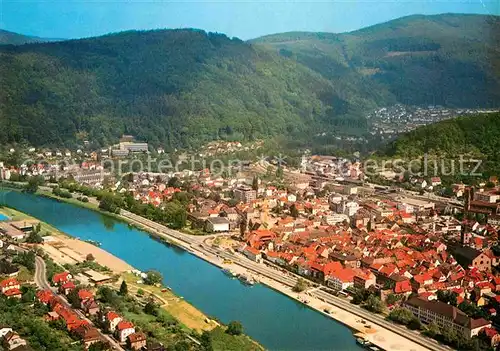 AK / Ansichtskarte Eberbach Neckar Fliegeraufnahme Kat. Eberbach