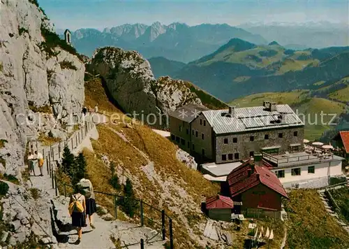 AK / Ansichtskarte Wendelstein Berg Wendelsteinhaus Kat. Bayrischzell