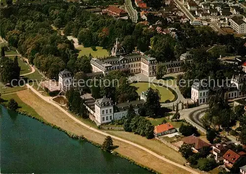 AK / Ansichtskarte Hanau Main Fliegeraufnahme Schloss Philippsruhe Kat. Hanau
