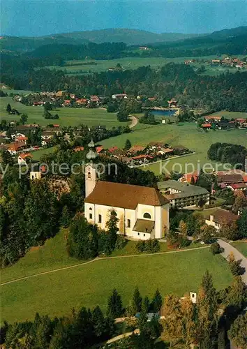 AK / Ansichtskarte Ruhpolding Fliegeraufnahme Pfarrkirche Kat. Ruhpolding