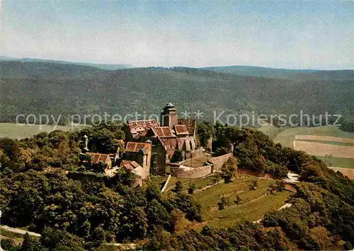 AK / Ansichtskarte Neustadt Odenwald Fliegeraufnahme Burg Breuberg Kat. Breuberg