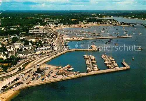 AK / Ansichtskarte La Trinite sur Mer Fliegeraufnahme Hafen Kat. La Trinite sur Mer