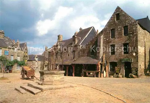 AK / Ansichtskarte Locronan Place amenagee Film Chouans de Philippe de Broca Kat. Locronan