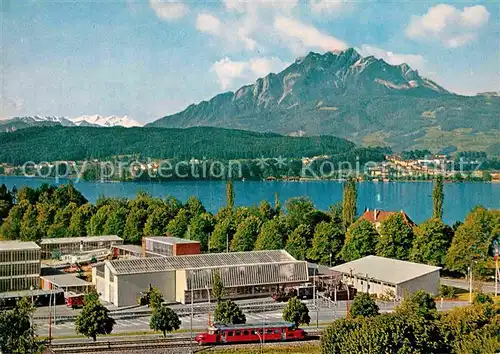 AK / Ansichtskarte Luzern LU Verkehrshaus der Schweiz Pilatus  Kat. Luzern