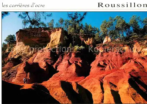 AK / Ansichtskarte Roussillon Vaucluse Les carrieres d ocre Kat. Roussillon