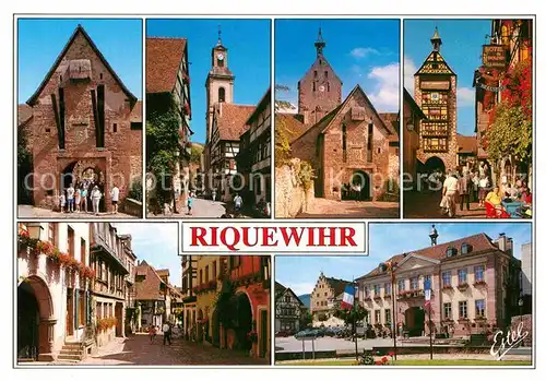 AK / Ansichtskarte Riquewihr Haut Rhin Teilansichten Kat. Riquewihr