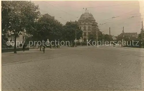 AK / Ansichtskarte Karlsruhe Baden Strassenpartie