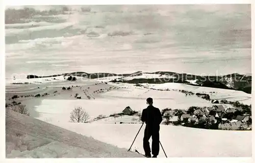 AK / Ansichtskarte Trailfingen Winterpanorama Kat. Muensingen