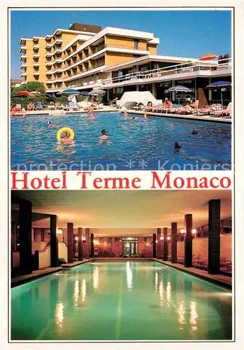 AK / Ansichtskarte Montegrotto Terme Hotel Terme Monaco Hallenbad Kat. 