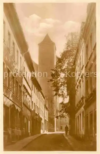 AK / Ansichtskarte Freiberg Sachsen Buttermarktgasse Kat. Freiberg