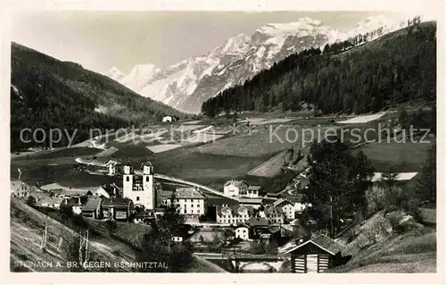 AK / Ansichtskarte Steinach Brenner Tirol Panorama Blick gegen Gschnitztal Alpen Kat. Steinach am Brenner
