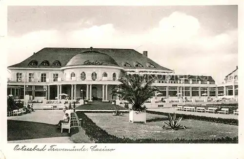 AK / Ansichtskarte Travemuende Ostseebad Casino Kat. Luebeck