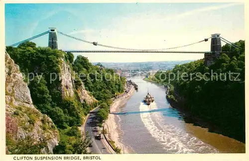 AK / Ansichtskarte Bristol UK Clifton Suspension Bridge Kat. Bristol City of