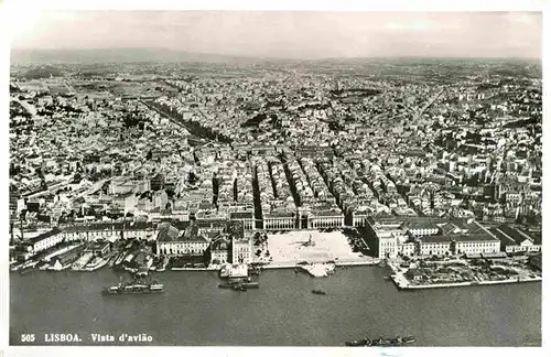 AK / Ansichtskarte Lisboa Vista d aviao Fliegeraufnahme Kat. Portugal