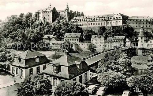 AK / Ansichtskarte Weilburg Lahnbruecke Schloss Kat. Weilburg Lahn