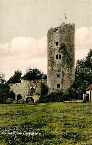 AK / Ansichtskarte Schwarzenfels Ruine  Kat. Sinntal