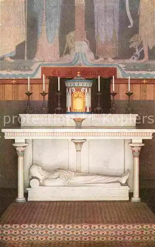 AK / Ansichtskarte Beuron Donautal Sankt Mauruskapelle Altar des Heiligen Kat. Beuron