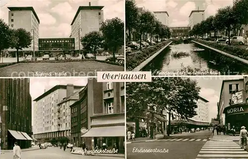 AK / Ansichtskarte Oberhausen Europahaus Langemarckstrasse Elsaesserstrasse Kat. Oberhausen