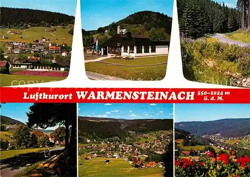 AK / Ansichtskarte Warmensteinach Fichtelgebirge Freizeithaus Kat. Warmensteinach Fichtelgebirge