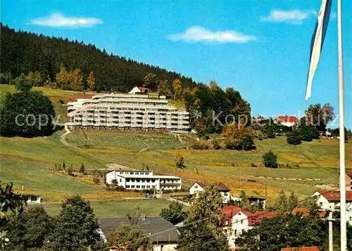 AK / Ansichtskarte Warmensteinach Panorama Hotel Fichtelgebirge Kat. Warmensteinach Fichtelgebirge