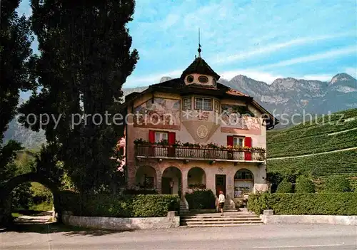 AK / Ansichtskarte Kaltern Weinstrasse Tirol Gasthof Pension Zum Kalterersee  Kat. 