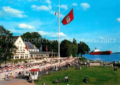 AK / Ansichtskarte Wedel Pinneberg Willkomm Hoeft Faehrhaus Schulau Kat. Wedel