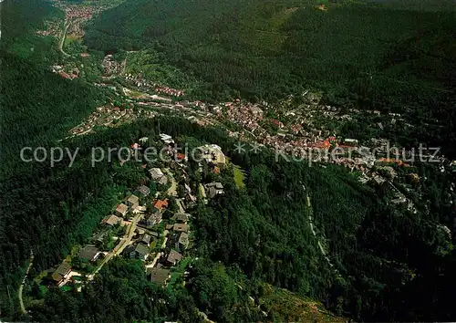 AK / Ansichtskarte Bad Wildbad Hoehenkurgebiet Sommerberg Fliegeraufnahme Kat. Bad Wildbad