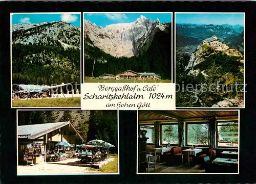 AK / Ansichtskarte Berchtesgaden Berggasthof Scharitzkehlalm Kehlstein Hoher Goell Kat. Berchtesgaden