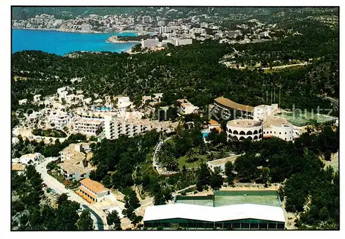 AK / Ansichtskarte Paguera Mallorca Islas Baleares Fliegeraufnahme Hotel Club Galatzo Kat. Calvia